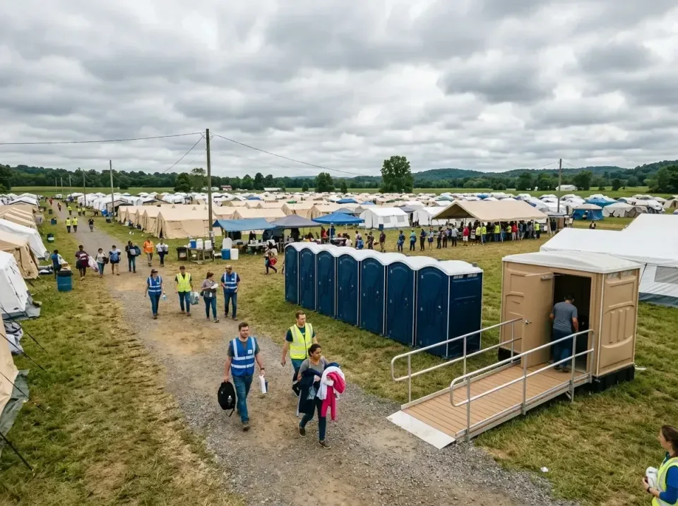 disaster-relief-camp-restrooms-010 — frequently asked questions, Dumpster & Portable Bathrooms Rental in Alpena, MI